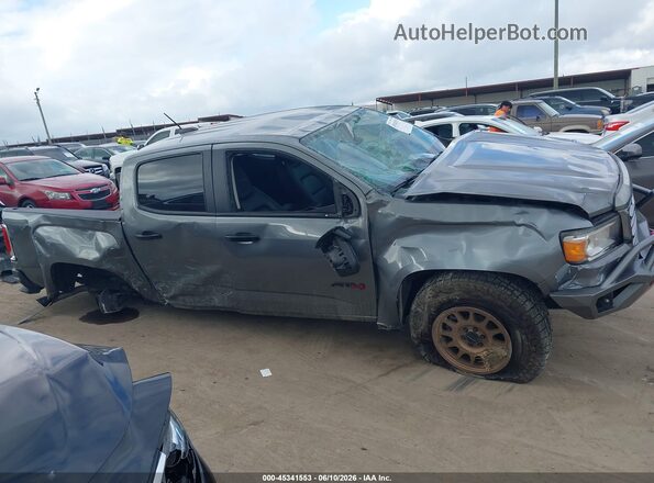 1GTG6FEN3M1282820 2021 GMC CANYON Серый Вид задней части салона