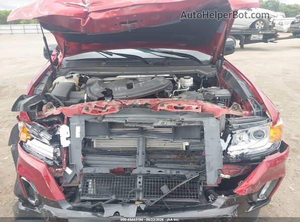 1GTG6FEN4M1265945 2021 GMC CANYON Red უკანა ხედი