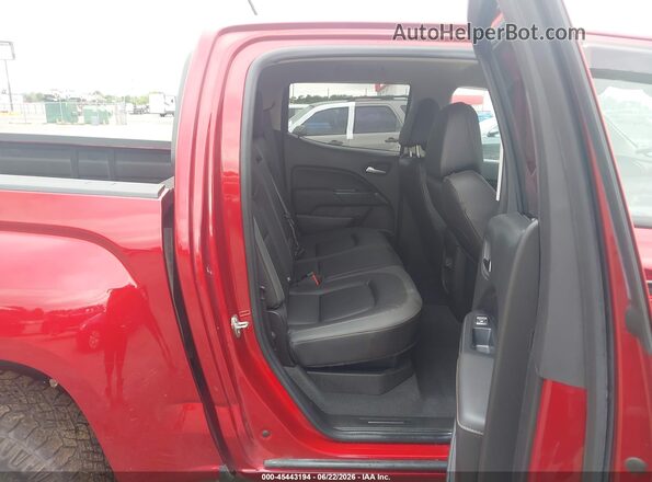 1GTG6FEN4M1265945 2021 GMC CANYON Red VIN კოდის სტიკერის ხედი