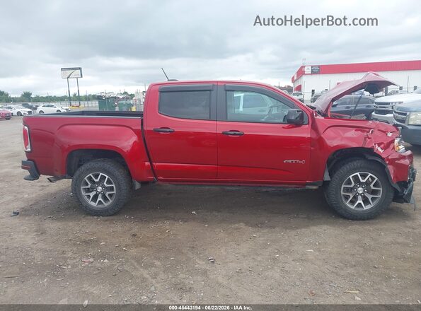 1GTG6FEN4M1265945 2021 GMC CANYON Red სალონის 360-გრადუსიანი ხედი