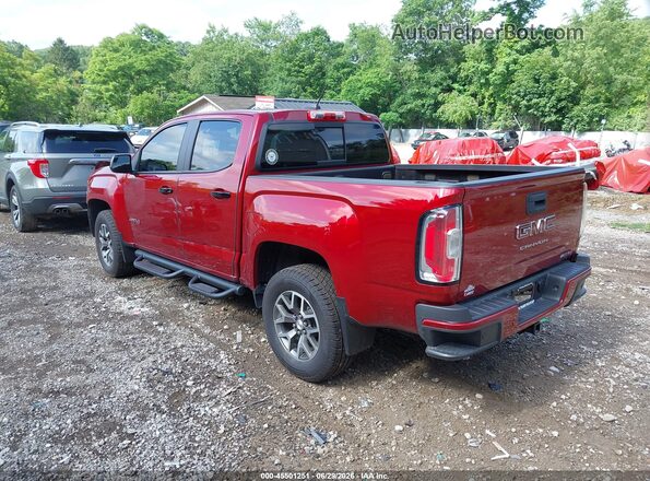 1GTG6FEN6M1265753 2021 GMC CANYON Красный Задняя левая четверть