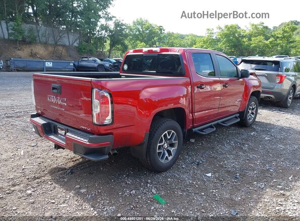 1GTG6FEN6M1265753 2021 GMC CANYON Красный Задняя правая четверть