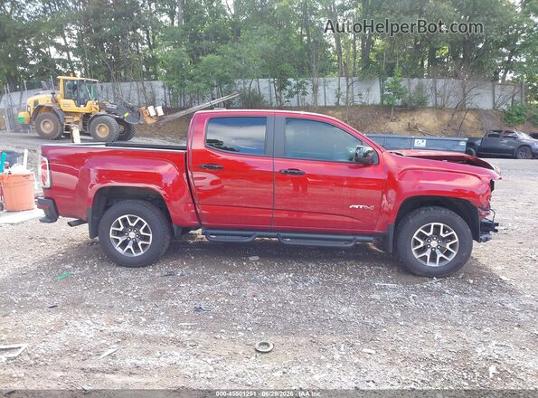 1GTG6FEN6M1265753 2021 GMC CANYON Красный Вид задней части салона