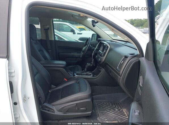 1GTG6FEN7M1206940 2021 GMC CANYON White Widok wnętrza z przodu