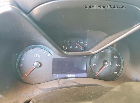 1GTG6FEN9M1279680 2021 GMC CANYON Black Instrument cluster view