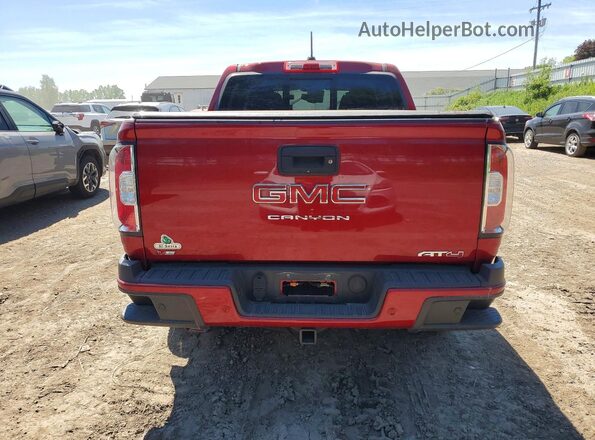 1GTG6FENXM1150265 2021 GMC CANYON Red Widok z tyłu