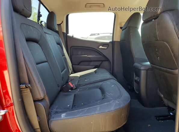 1GTG6FENXM1150265 2021 GMC CANYON Red Widok tylnych siedzeń