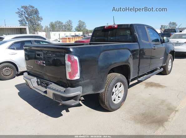 1GTH5BEAXJ1250956 2018 GMC CANYON Black Trasero derecho