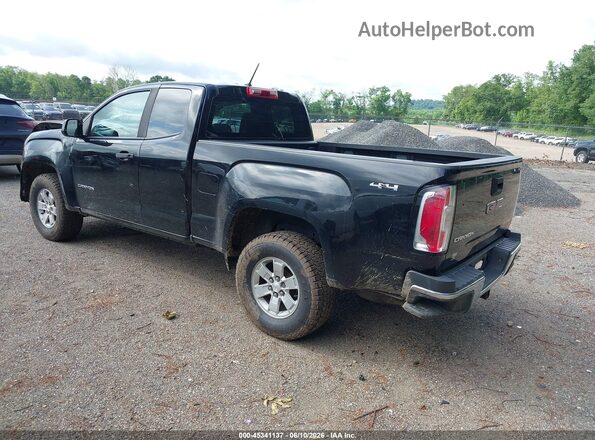 1GTH6BEN1H1263315 2017 GMC CANYON Черный Задняя левая четверть
