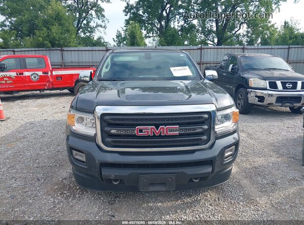 1GTH6BEN8H1213494 2017 GMC CANYON Light Blue Instrument cluster view