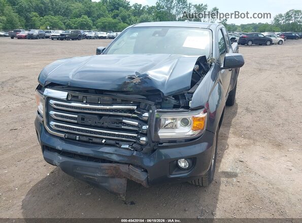 1GTH6CEN5K1261077 2019 GMC CANYON Gray Вид спереду