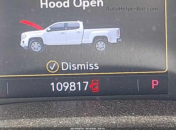 1GTH6CEN5K1261077 2019 GMC CANYON Gray 