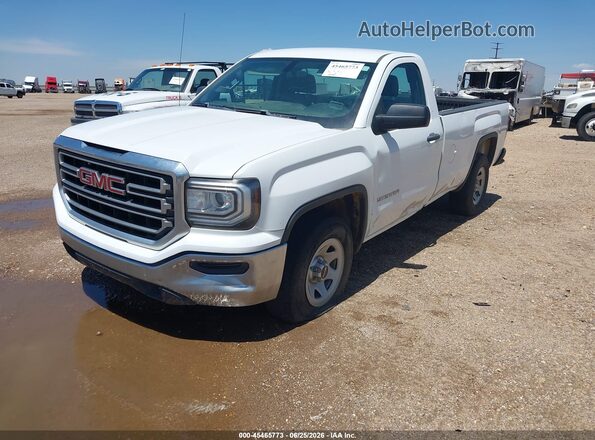 1GTN1LEC2HZ906293 2017 GMC SIERRA White Առջևի ձախ երեք քառորդ տեսարան