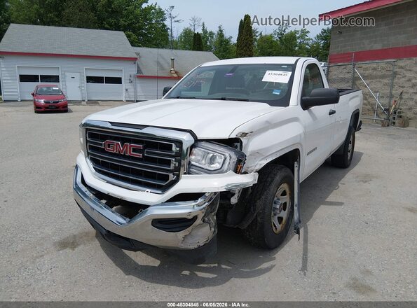 1GTN1LEC7JZ900964 2018 GMC SIERRA White Вид спереду