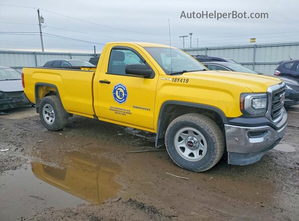 1GTN2LEHXJZ280619 2018 GMC SIERRA Желтый Передняя правая четверть