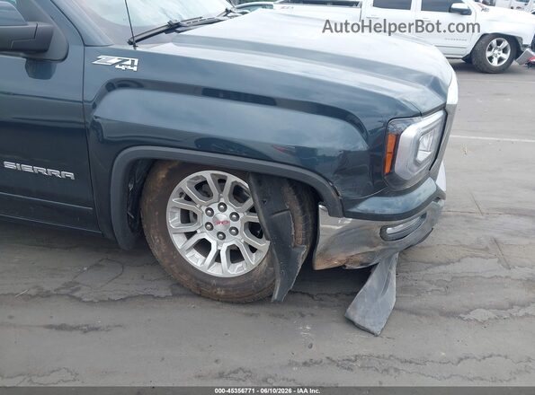 1GTN2MEC0JZ317994 2018 GMC SIERRA Зеленый Вид спереди