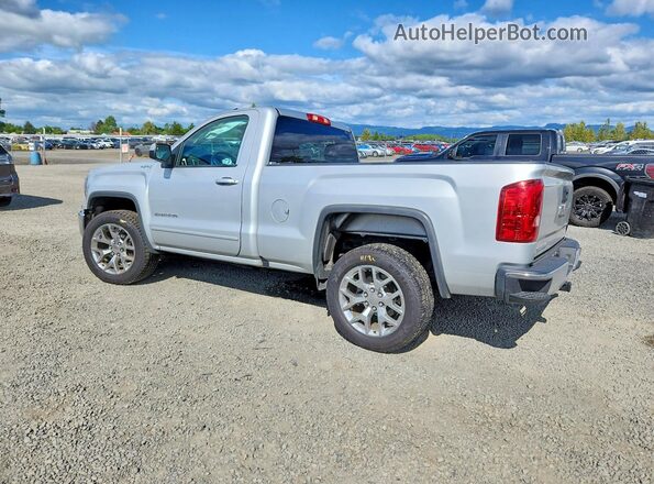 1GTN2MEC6HZ350430 2017 GMC SIERRA Серебряный Задняя левая четверть