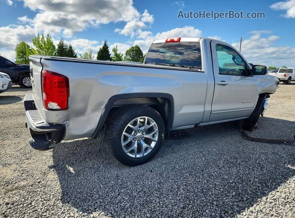 1GTN2MEC6HZ350430 2017 GMC SIERRA Серебряный Задняя правая четверть