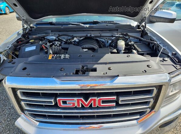 1GTN2MEC6HZ350430 2017 GMC SIERRA Серебряный Вид задней части салона