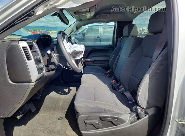 1GTN2MEC6HZ350430 2017 GMC SIERRA Серебряный Вид салона спереди