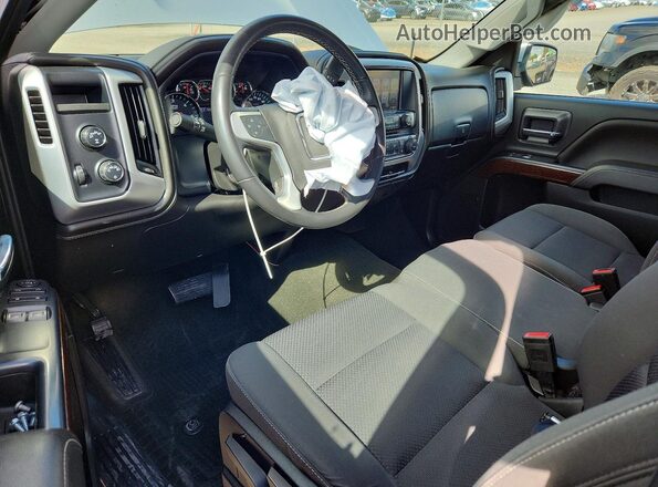 1GTN2MEC6HZ350430 2017 GMC SIERRA Серебряный Вид панели приборов