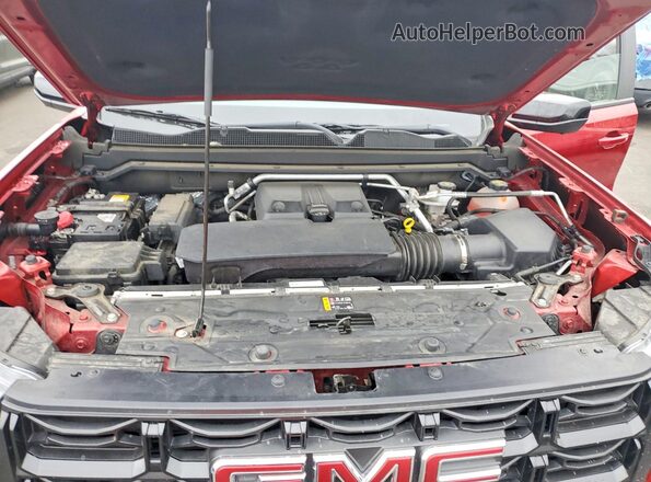 1GTP5BEK2R1154819 2024 GMC CANYON Red Вид задньої частини салону