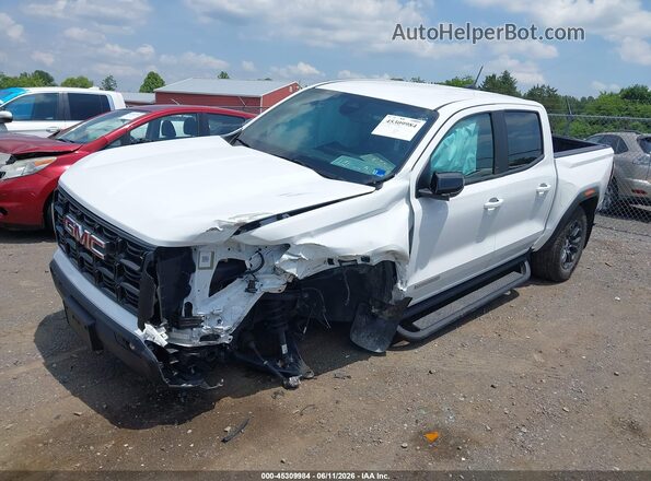 1GTP5BEK4R1112412 2024 GMC CANYON White Առջևի ձախ երեք քառորդ տեսարան