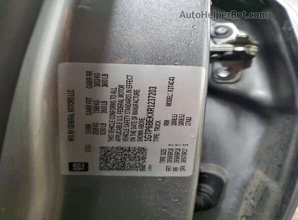 1GTP6BEKXR1237203 2024 GMC CANYON Gray Engine compartment view