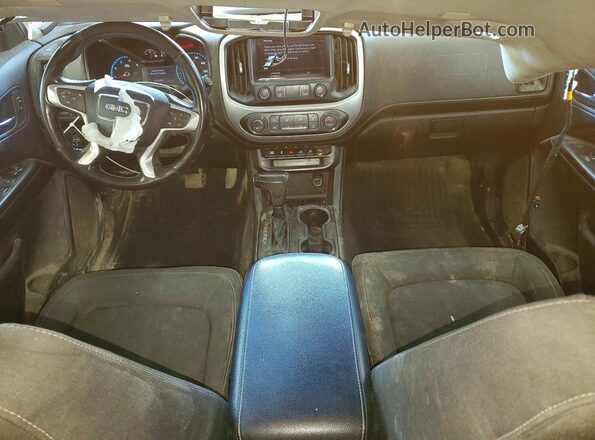 1GTP6CE10K1315023 2019 GMC CANYON White Dashboard view