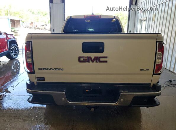 1GTP6CE10K1315023 2019 GMC CANYON White Rear view