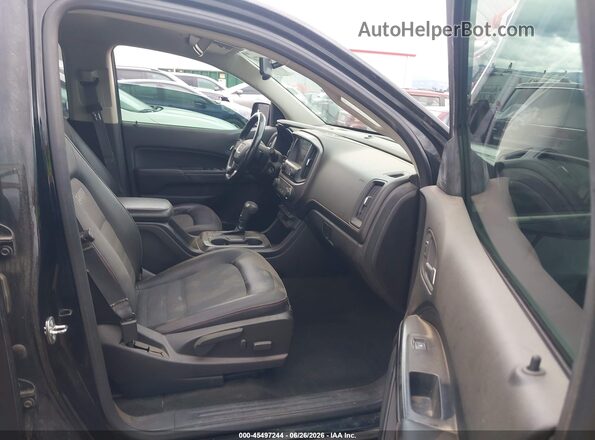 1GTP6CE14H1225169 2017 GMC CANYON Black Front interior view