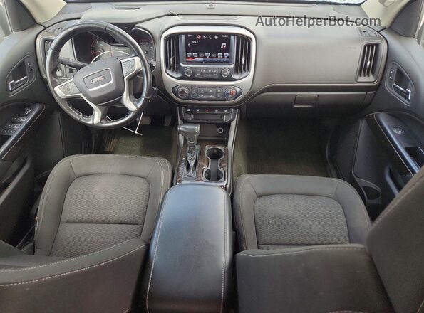 1GTP6CE16G1370681 2016 GMC CANYON White Dashboard view