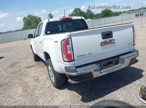 1GTP6CE16J1135785 2018 GMC CANYON White Trasero izquierdo
