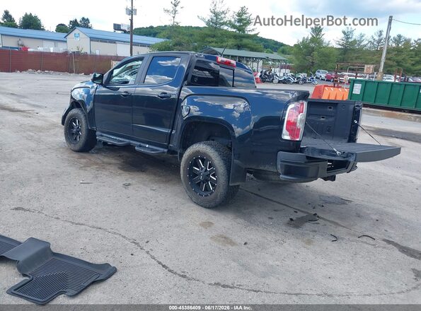1GTP6CE19G1307378 2016 GMC CANYON Black Trasero izquierdo