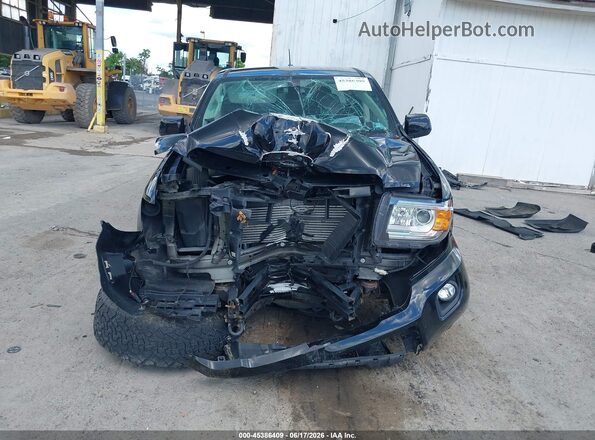 1GTP6CE19G1307378 2016 GMC CANYON Black Vista interior trasera