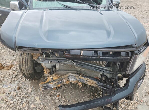 1GTP6EE16H1253700 2017 GMC CANYON Серый Вид задней части салона