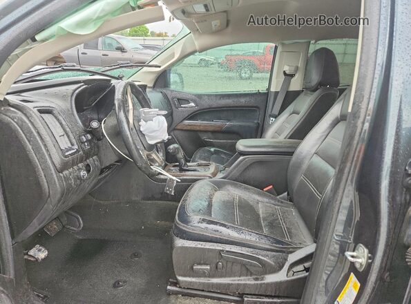 1GTP6EE16H1253700 2017 GMC CANYON Серый Вид салона спереди
