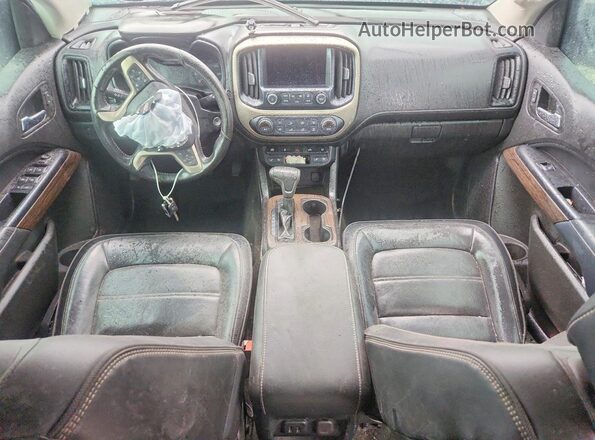 1GTP6EE16H1253700 2017 GMC CANYON Серый Вид панели приборов
