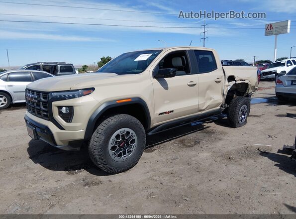 1GTP6EEK3R1224780 2024 GMC CANYON Beige Vista tres cuartos delantera izquierda