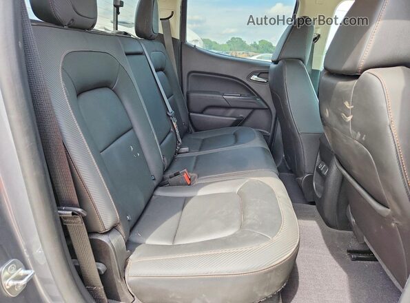 1GTP6FE17M1242673 2021 GMC CANYON Gray უკანა სავარძლების ხედი