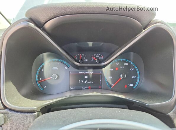 1GTP6FE17M1242673 2021 GMC CANYON Gray ხელსაწყოთა პანელის ხედი