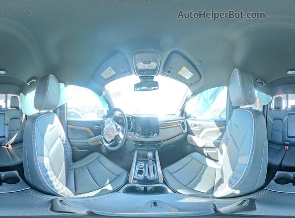 1GTP6FEK0P1129483 2023 GMC CANYON Gray VIN კოდის სტიკერის ხედი