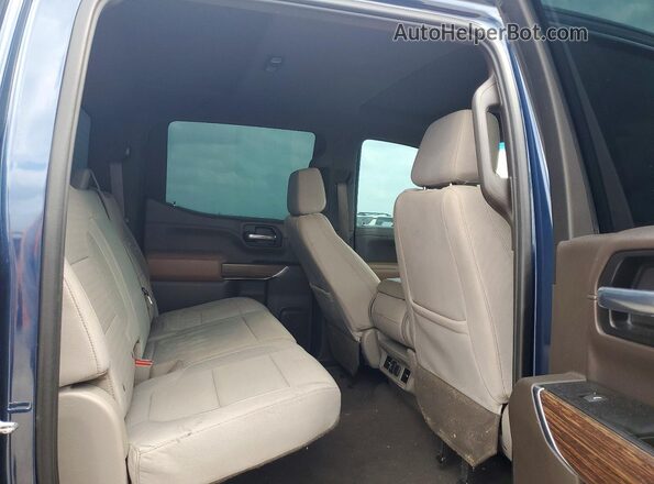 1GTP8BEK5KZ394364 2019 GMC SIERRA Blue უკანა სავარძლების ხედი
