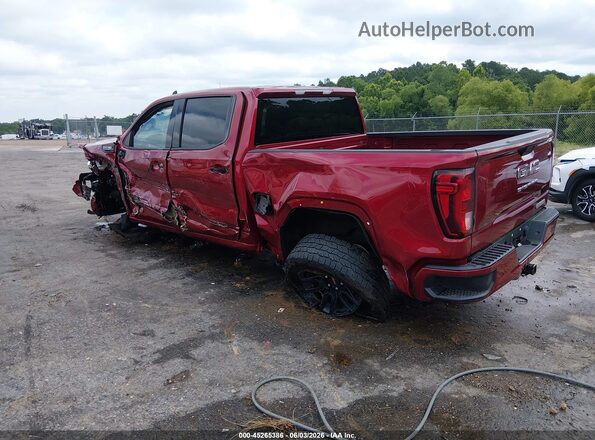 1GTP8CED7LZ291486 2020 GMC SIERRA Темно-бордовый Задняя левая четверть