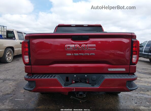 1GTP8CED7LZ291486 2020 GMC SIERRA Темно-бордовый 