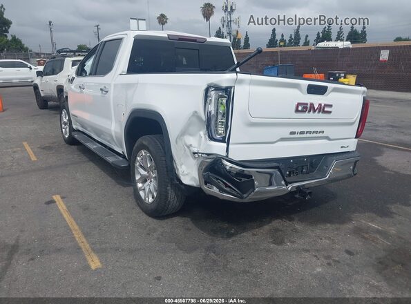 1GTP8DED0MZ142571 2021 GMC SIERRA White Задня ліва чверть