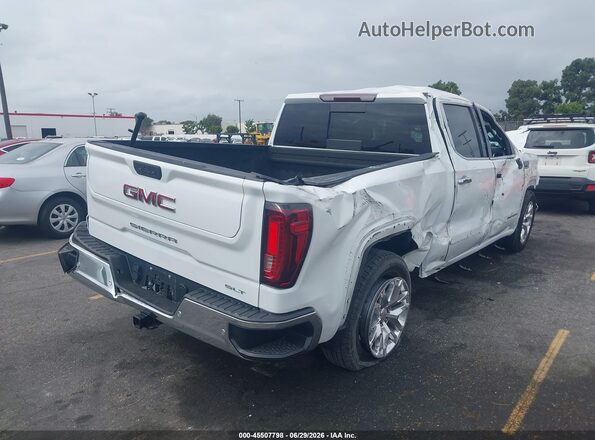 1GTP8DED0MZ142571 2021 GMC SIERRA White Задня права чверть