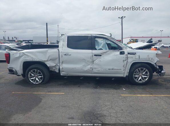 1GTP8DED0MZ142571 2021 GMC SIERRA White Вид щитка приладів