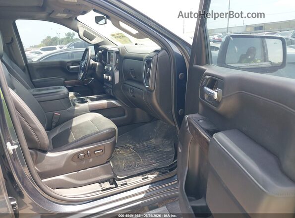 1GTP8DED4MZ145747 2021 GMC SIERRA Gray Widok wnętrza z przodu