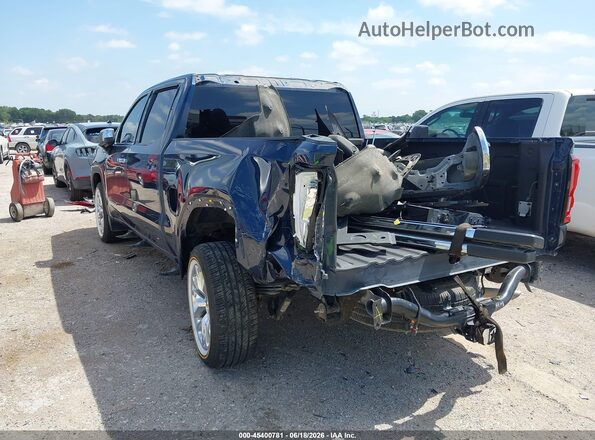 1GTP8DED4MZ418122 2021 GMC SIERRA Синий Задняя левая четверть